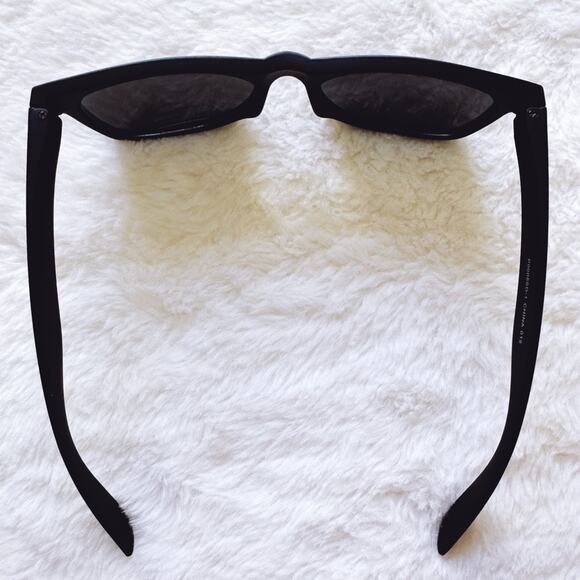 Lola Matte Black Polycarbonate Sunglasses - Picture 8 of 11